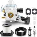 BG86 Carburetor for Stihl BG86C SH86 SH86C BG86CE BG86Z BG86CEZ Leaf Blower Replace 4241 120 0606, 4241 1200 607, 4241 120 0616, 4241 120 0623, for ZAMA C1M-S261 C1M-S261B C1M-S261C Carb