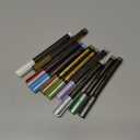 Dyvicl Metallic Marker Pens - Set of 10 Medium Point Metallic Markers for Rock Painting, Black Paper, Card Making, Scrapbooking Crafts, DIY Photo Album