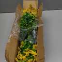 Artificial Flowers Fake Plants for Outdoors Spring Decoration, 13Bundles Silk Realistic UV Resistant Faux Flowers for Outside Planter Porch Yard Patio Garden Home Indoor, Yellow