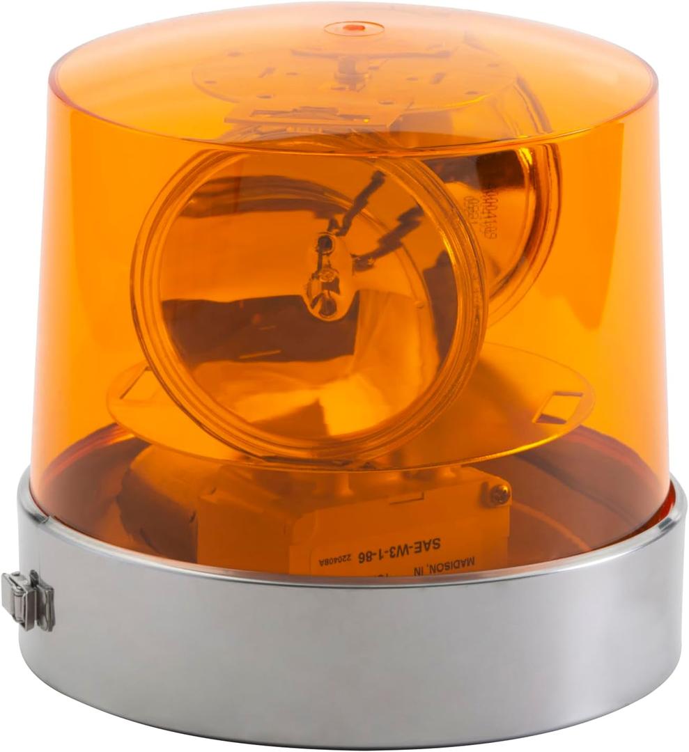 Grote 76223 Yellow Two Sealed-Beam Roto-Beacon