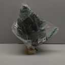 Pre-Lit Artificial Mini Christmas Tree,20 inch Small Pine Xmas Tree with 40 LED Lights,70 Branch Tips,Battery Operated Tabletop Christmas Tree Burlap Base-(50cm)