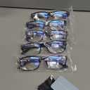 Gaoye Professional Reading Glasses for All Day - Computer Readers with Blue Light Protection - Value Pack, +2.0