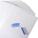 Fuyoooo 24 Sheet Sanded Pastel Paper for Artists 9 x 12 Inch 500 Grit Sanded Paper for Art Dry Painting Oil Pastel (9 x 12 Inch,White)