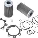 29548988 6Transmission Filter Kit Compatible with Allison 3000-4000 Donaldson P560971 Fleetguard HF28943 Baldwin PT9415-MPG KIT Replace 29558329 29506337 29545779 29540494 29558118