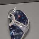 Soft Cat Cone, Adjustable Recovery Collar After Surgery to Prevent Licking Wound, Protective Cat Neck Cone, Comfortable Pet Elizabethan Collar for Cats Kittens and Puppies (M) (M (Neck: 8.5-11.6 in), Planet Pattern)