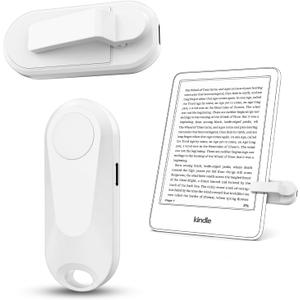 Remote Control Page Turner for Kindle Paperwhite Oasis Kobo eReaders, Camera Camcorder Remote Controls, Page Turner Clicker for ipad Tablets Reading Novels with Wrist Strap Storage Bag