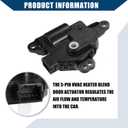 No.971573SAA0 HVAC Heater Blend Door Actuator for Kia Optima Forte Cadenza for Hyundai Elantra Sonata Azera AC Heater Blend Door Actuator Temperature