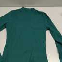 PALINDA Women's Ribbed Turtleneck Fitted Long Sleeve Shirts Basic Thermal Layering Tops Size S