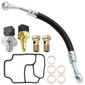 12618611273 Engine Oil Filter Housing Seal Kit, Replacement for BMW E46 E39 E53 E85 325Ci 530i X5 Z3, Replaces 32416852469 13621433076