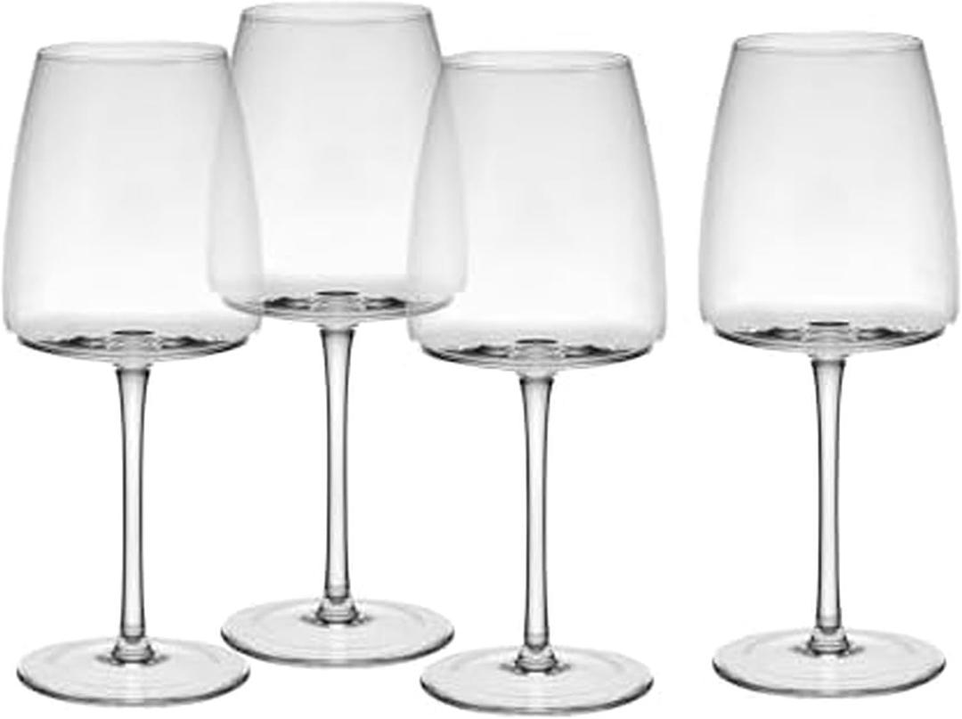 Mikasa Cora Set Of 4 White Wine Glasses, 13 Ounces