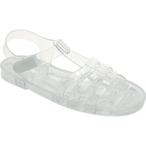 Toddler Sandals Jelly Shoes Girls Unisex Boy Flat Retro Slides Clear Kids Water Slippers Slingback Summer Beach Size 26 Adjustable Buckle Glitter Dress Soft