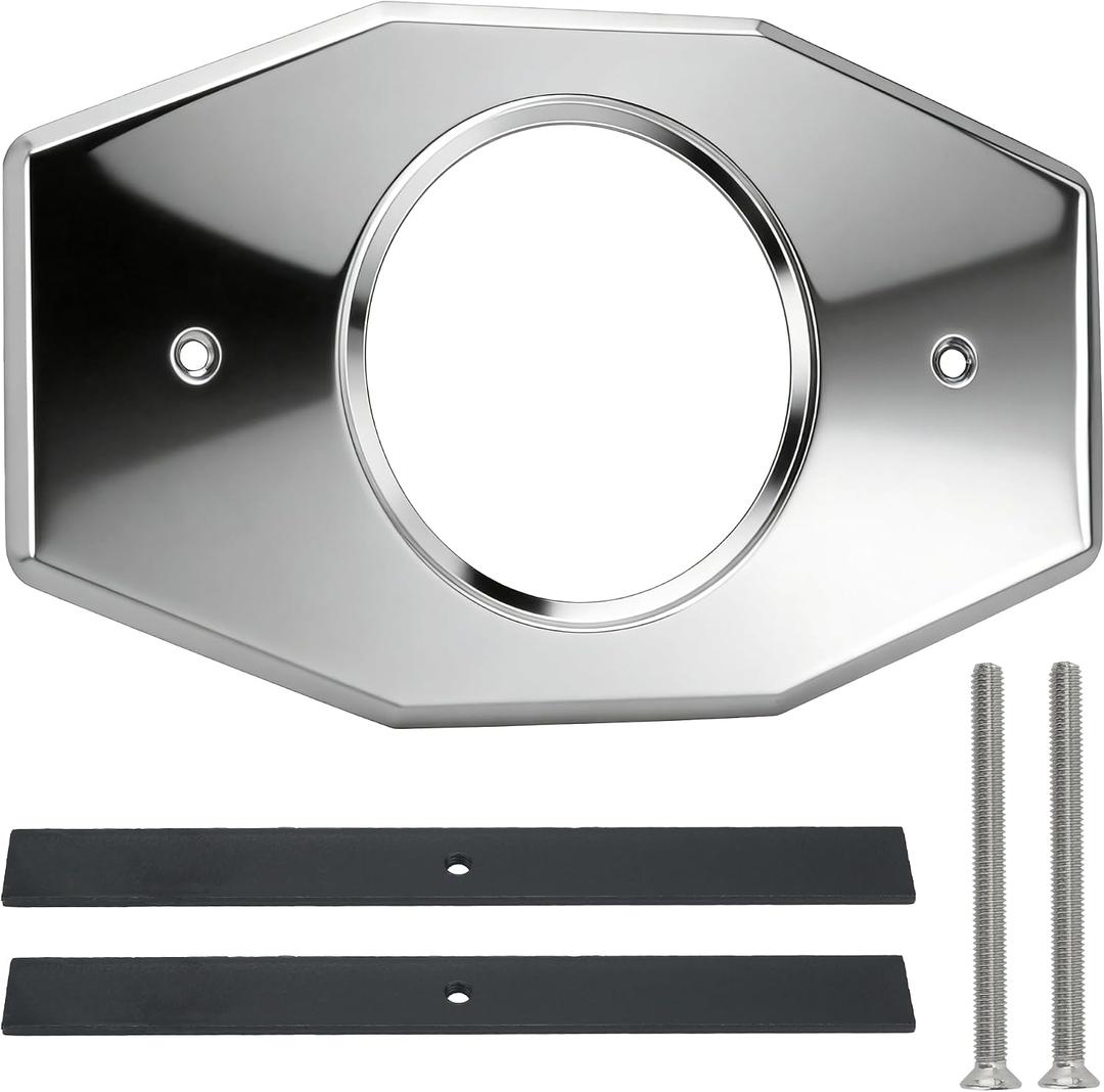 A502-26 One-Hole Remodel Cover Plate for Moen and delta shower valve plate