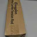 Metal Curtain Rods for Windows, 46-96 inch Cortineros Para Ventanas, Heavy Duty Metal Curtain Rod with Brackets
