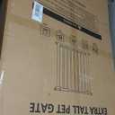 41" Extra Tall Baby Gate for Big Dog No Jumping Over, 30-49.2" Wide Pet Safety Gate Indoor for Doorways No Drilling,Auto Close Child Puppy Gates for Stairways Pressure Mounted (Black)