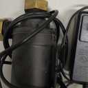 DC 12V Solar Hot Water Heater Circulation Brushless Little Pump with ETL Listed DC Power Supply Adapter Low Noise 780L/H 206GPH 5M/16ft for Home Brewing Recirculation System