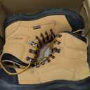 WOLF Work Boot | 100% Waterproof Genuine Leather | Oil, Impact, Compression & Puncture Resistant | Electrical Hazards | Non-Slip Sole | Padded Collar | Construction | Industrial PPE, Size 10