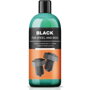 Black Oxide Coating Kit - Black Oxide Solution, Versatile Blackening Solution for Iron and Steel - Not Suitable for Stainless Steel Surfaces (6.8 oz)