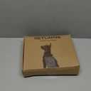 Service Dog Vest - HEYCAHVA Tactical Dog Harness Full Metal Buckles Dog Vest for Large Medium Dog Reflective No Pull Dog Harnesses with Leather Handle, Hook & Loop for Hiking Training (Black, XL)