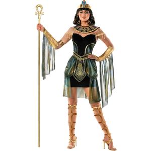 Morph Egyptian Costume Women, Cleopatra Costume Adult, Cleopatra Halloween Costumes, Halloween Costumes For Women Adult (X-Large)