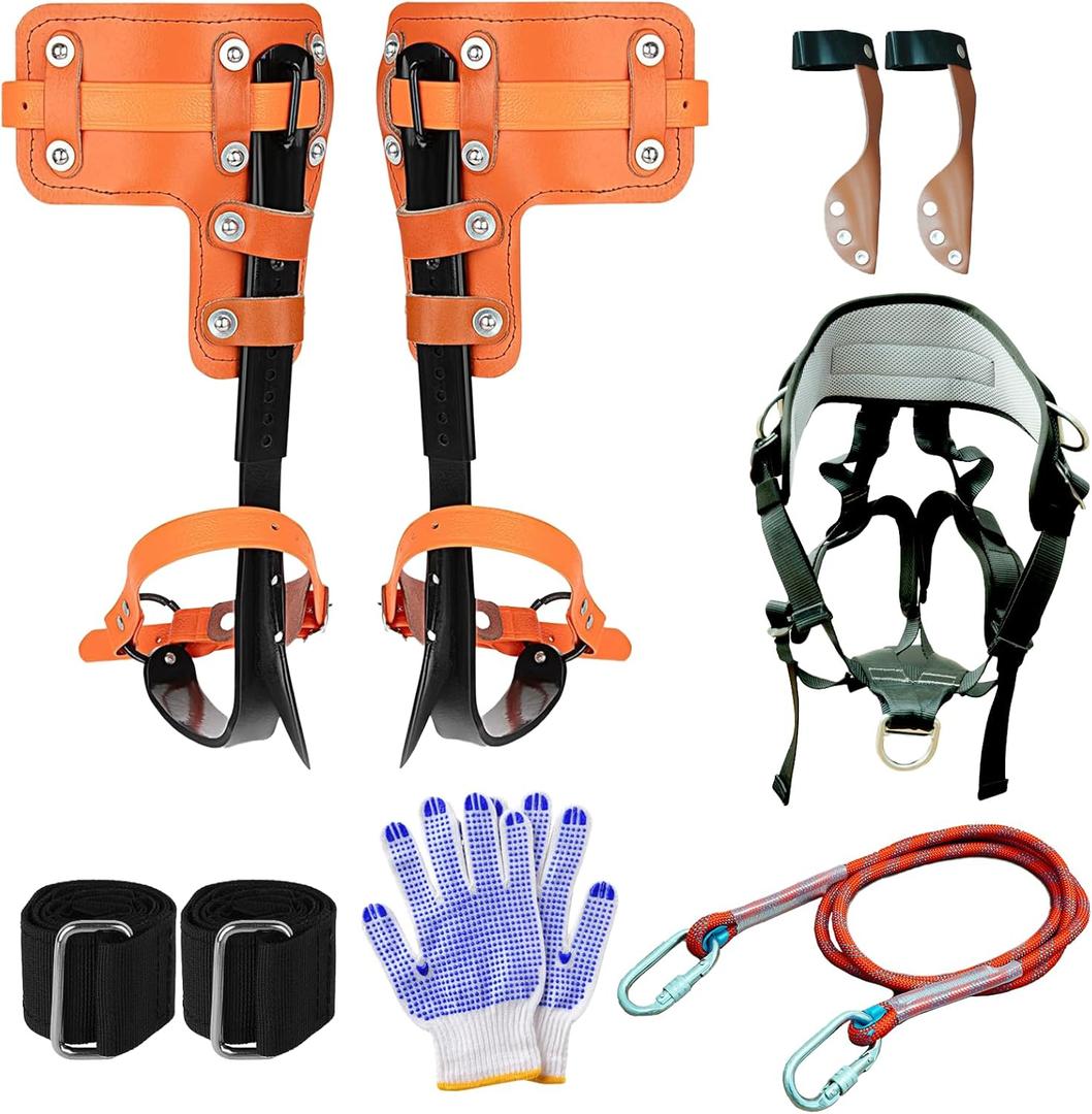 Tree Climbing Spikes Set