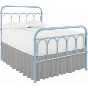 Ruffled Bed Skirt with Split Corners-Dust Ruffle - 16" Drop 100% Microfiber Soft,Sheen & Luxurious Look - Bed Skirts (Light Grey -Twin)