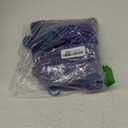 ColorGround Long Curly Cosplay Wig with 2 Ponytails(Blue/Purple)