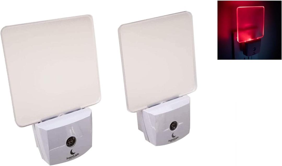 SomniLight Red Night Light (2 Pack)