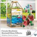 Gallery Glass Window Acrylic Craft Paint Set Formulated to be Non-Toxic, Perfect for Beginners and Artists, Eighteen Bottles, 2 Ounce, Assorted Colors 2, 2 Fl Oz (Pack of 18)