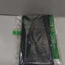 CASMONAL Premium Leather Checkbook Cover for Men and Women Checkbook Holder Wallet RFID Blocking (Black)