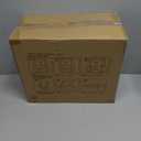 HORLIMER 4x4x2 inches Shipping Boxes Set of 100, White Corrugated Cardboard Box Literature Mailer