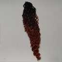 Goddess Locs Crochet Hair 22Inch Curly Faux Locs Crochet Hair 6Packs Pre-looped Blonde River Locs Hippie Locs Bohemian Locs Crochet Hair for Black Women(1B/ 530/ 350, 22inch)