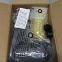 PUR Plus Vertical Faucet Mount Water Filtration System, Lead-Reducing Water Filter For Sink Faucet, Easy Install, 100 Gallons, Compatible with Sinks with External Aerators, Grey