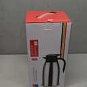 70 oz Thermal Coffee Carafe for keeping hot, Updated Carafe for hot liquid, Airpot Stainless Steel Thermos Urn Beverage Dispenser Vacuum Thermal Pot for Coffee, Hot Water,Keep Hot 12 Hour(silver)