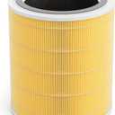 Core 400S-P Replacement Filter Compatible with LEVOIT Air Purifier Model Core 400S, Core 400, Part# Core 400s-RF, 400S-RF-PA | Essential for Pet&AllerG* 1-Pack (Yellow)