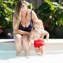 Splash About Happy Nappy Reusable Swim Diaper, Red, 3-6 Months