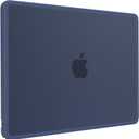 BlueSwan Anti-Cracking Case for MacBook Air 15 inch, M5 M4 M3 M2 Chip 2026-2023 Model A3448 A3241 A3114 A2941, Drop Protection Soft TPU Bumper PC Base for Air 15.3 inch, Frosted Midnight