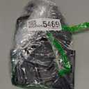 12 Pack Black Door Hinges 4 Inch, Exterior Door Hinges with Square & 5/8" Radius, Removable Pin, Perfect for Heavy-Duty Front & Back Door, Antirust & No Squeaks