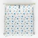 Franco Peanuts Snoopy Puffer Coat Holiday & Christmas Bedding Super Soft 100% Cotton Flannel Sheet Set, King (Officially Licensed Product)
