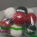 12 Pack Crochet Christmas Ball Ornaments Christmas Knitted Tree decorr - Earthy Tones & Festive Colors for Xmas Tree Decorating (Vintage Christmas Set, 4 inch)