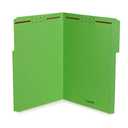 Blue Summit Supplies Green File Folders with Fasteners, Legal Size, 1/3 Cut Reinforced Tabs, Durable 2 Prongs, Designed to Organize Standard Medical or Law Files, 50 Pack