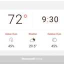 Honeywell Home X7B Smart Thermostat with Humidity Monitoring and Customizable Touchscreen Display, White