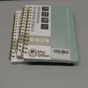 Mzj.Office Lined Journaling Notebook for Women, A5 Spiral Notebook with 100gsm Thick Paper, 70 Sheets / 140 Pages, Notebooks for Work, Journals, Notes, Bible Study, and Daily Use 3Pcs