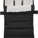 Bunting Bag for UPPAbaby Vista, V2, V3, Cruz, V2, V3 RumbleSeat, V2, V3 Ridge, Minu Strollers, Warm and Ultra-Plush Waterproof Stroller Footmuff, Extendable Winter Stroller Cover, Sleeping Bag