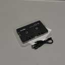 Arsvita Car Audio Bluetooth Wireless Cassette Receiver, Tape Player Bluetooth 5.0 Cassette Aux Adapter, Black