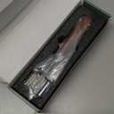 Stainless Steel Meat Chopper & Masher - Heavy Duty 6 Curve Blades Ground Beef Chopper Tool with Wooden Handle, Heat Resistant Meat Masher, Hamburger Smasher & Multi-Use Kitchen Tool