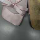 Mostrin Kitten Heels for Women Round Toe Heels With Bow Vintage Mules Sexy Slip on Stiletto Backless Sandals for Party Daily (7, Pink#03)