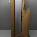 Door Threshold Ramp 5" Rise Door Ramp Aluminum Entry Ramp or Doorways Rated 800 lbs Load Capacity forWheelchair Scooters Power Chairs Walkers Metallic