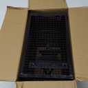 2 Packs Humane Rat Trap Outdoor Mouse Traps Indoor Use, Rodent Chipmunk Traps for Small Live Animal Catch and Release - Black