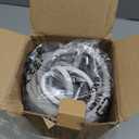 Deepsoon Heating Pad, Electric Heating Pads for Back, Neck, Moist Heating Pad for Abdomen Shoulder Knee Legs, Dry/Moist Heat & Auto Shut Off, Mother's Day Birthday for Men and Women, Light Gray,24x20 Inch