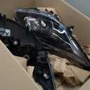 SCITOO Headlight Assembly Fits for Mazda 3 2010 2011 2012 2013 Black Housing Clear Reflector Clear Lens